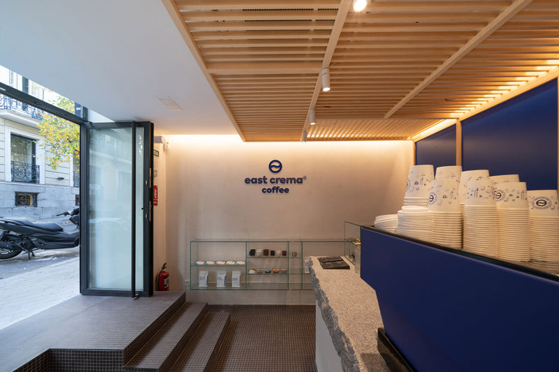 Café de especialidad en Madrid, nuestro primer espacio East Crema Coffee