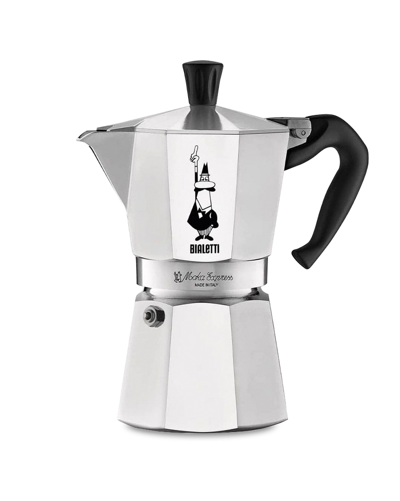 Cafetera Moka Espresso (para 4 tazas) — Más Info