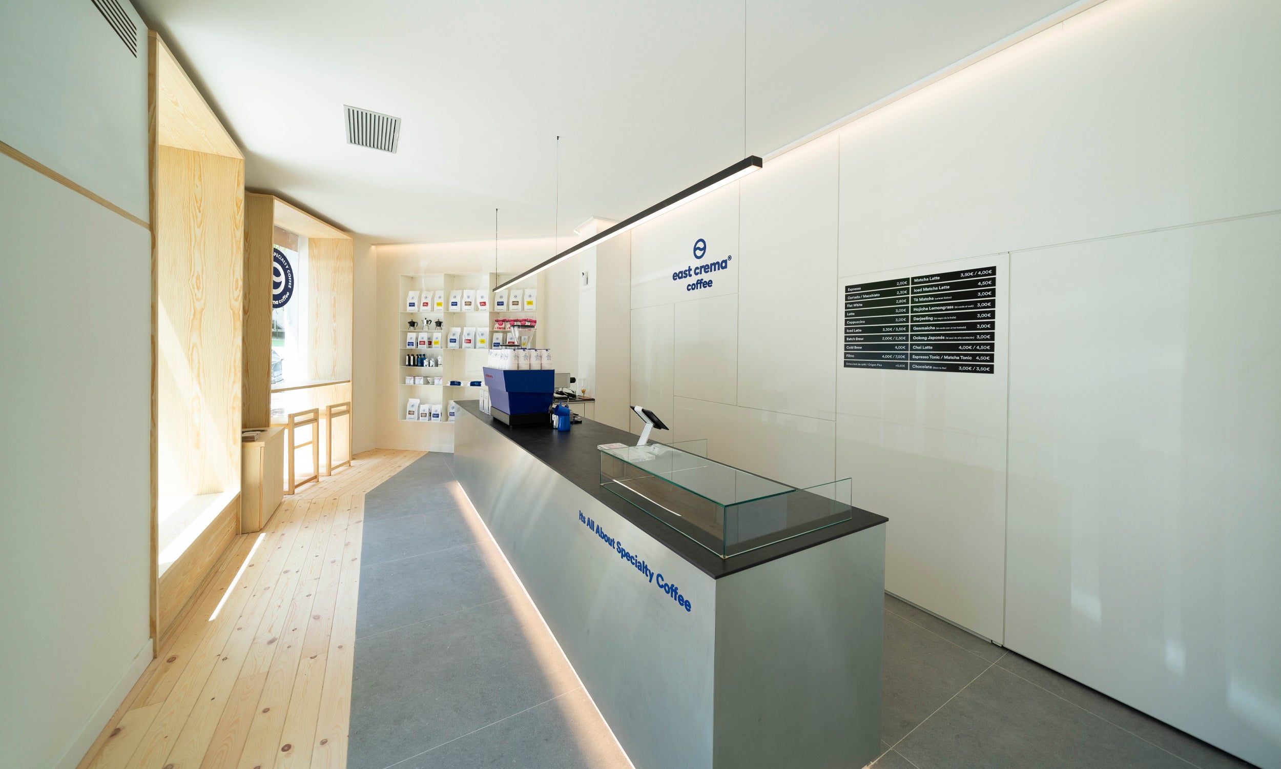 East Crema Coffee Almirante Cadarso