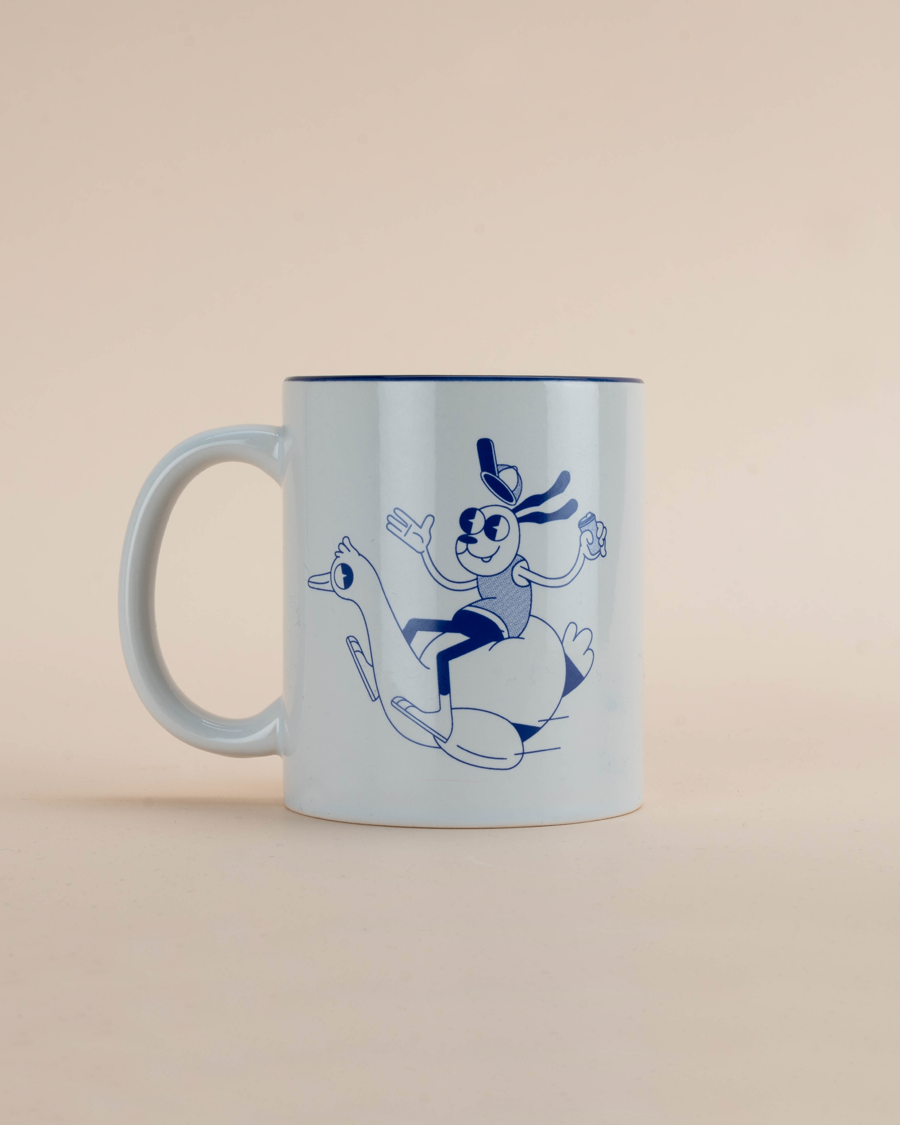 Mug de porcelana Dog - The Morning Club
